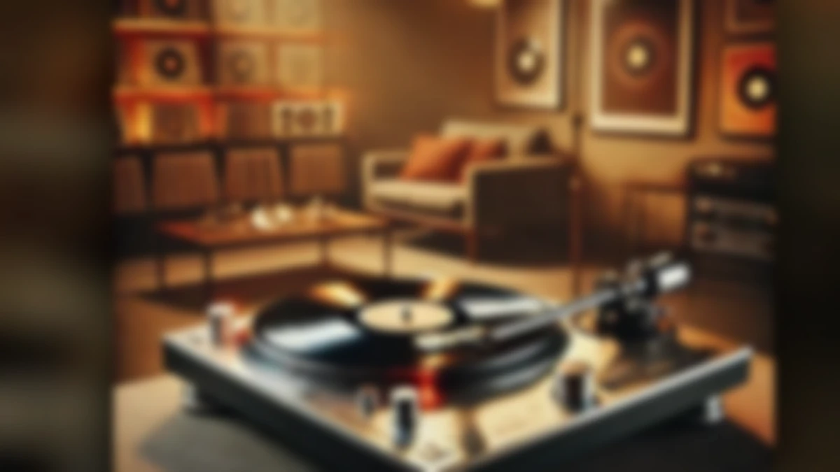 Technics Plattenspieler in wohnlicher HiFi-Umgebung