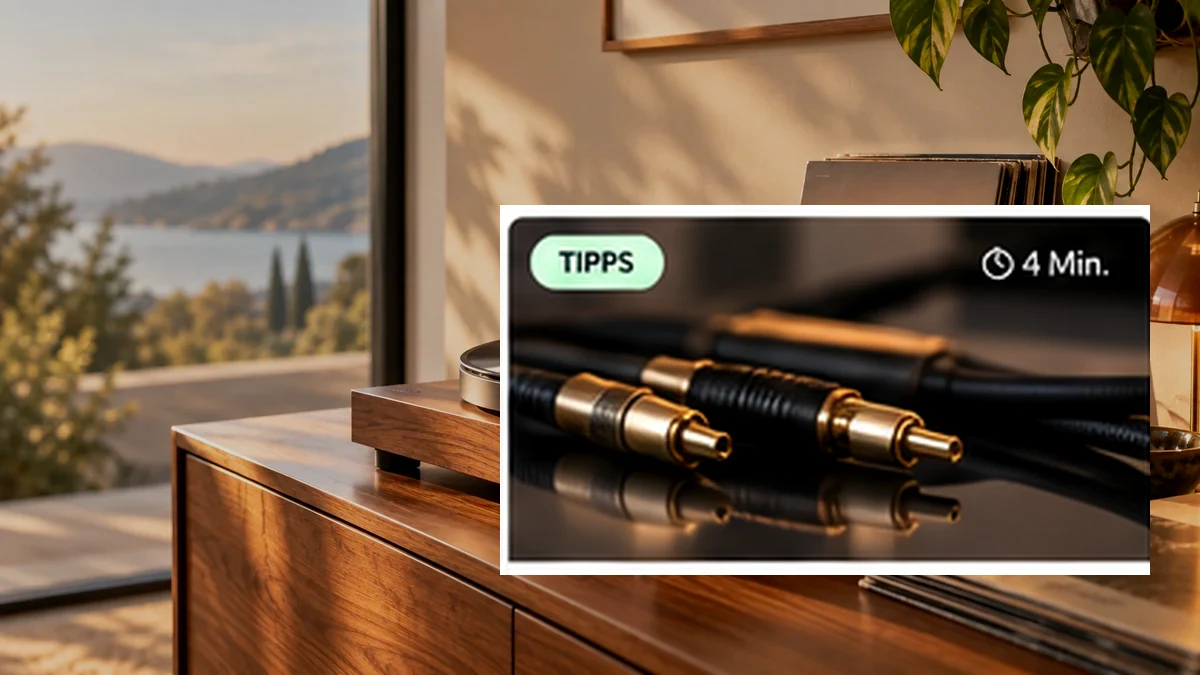Optische, koaxiale, USB- und HDMI-Audiokabel