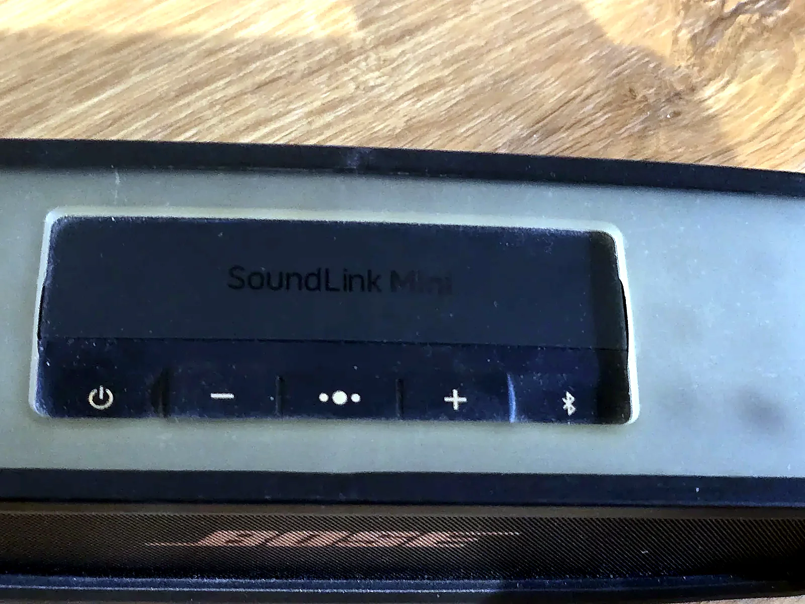 Tastenfeld des Bose SoundLink Mini II