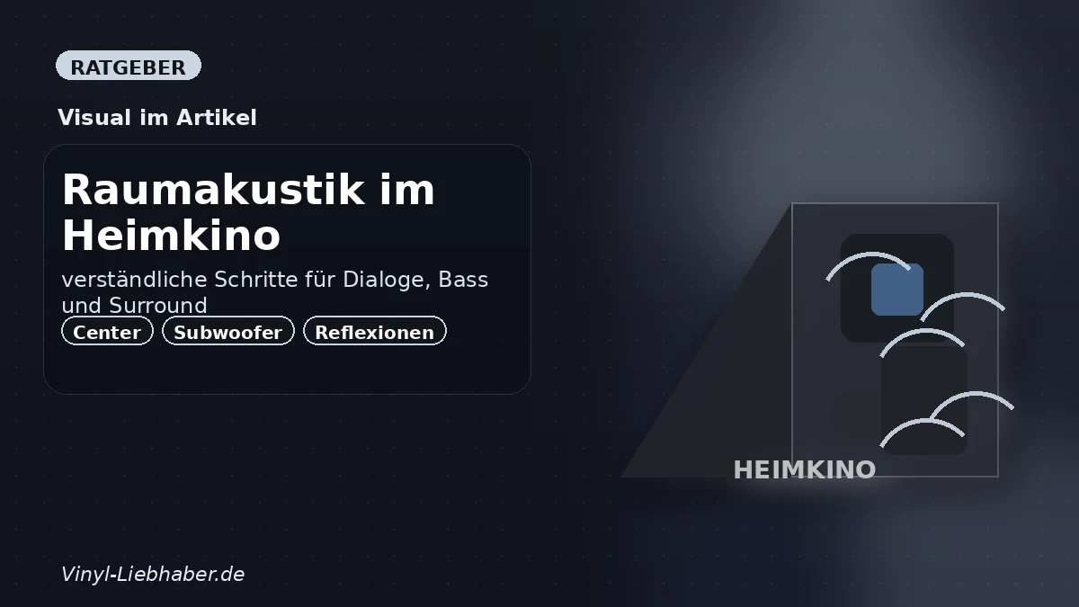 Einmessung eines Hörplatzes mit Lautsprechern und Raumkorrektur