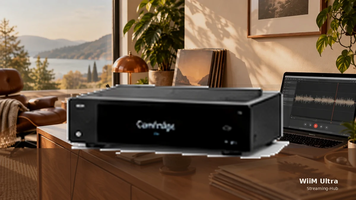 Netzwerkstreamer mit WLAN- und Ethernet-Anbindung